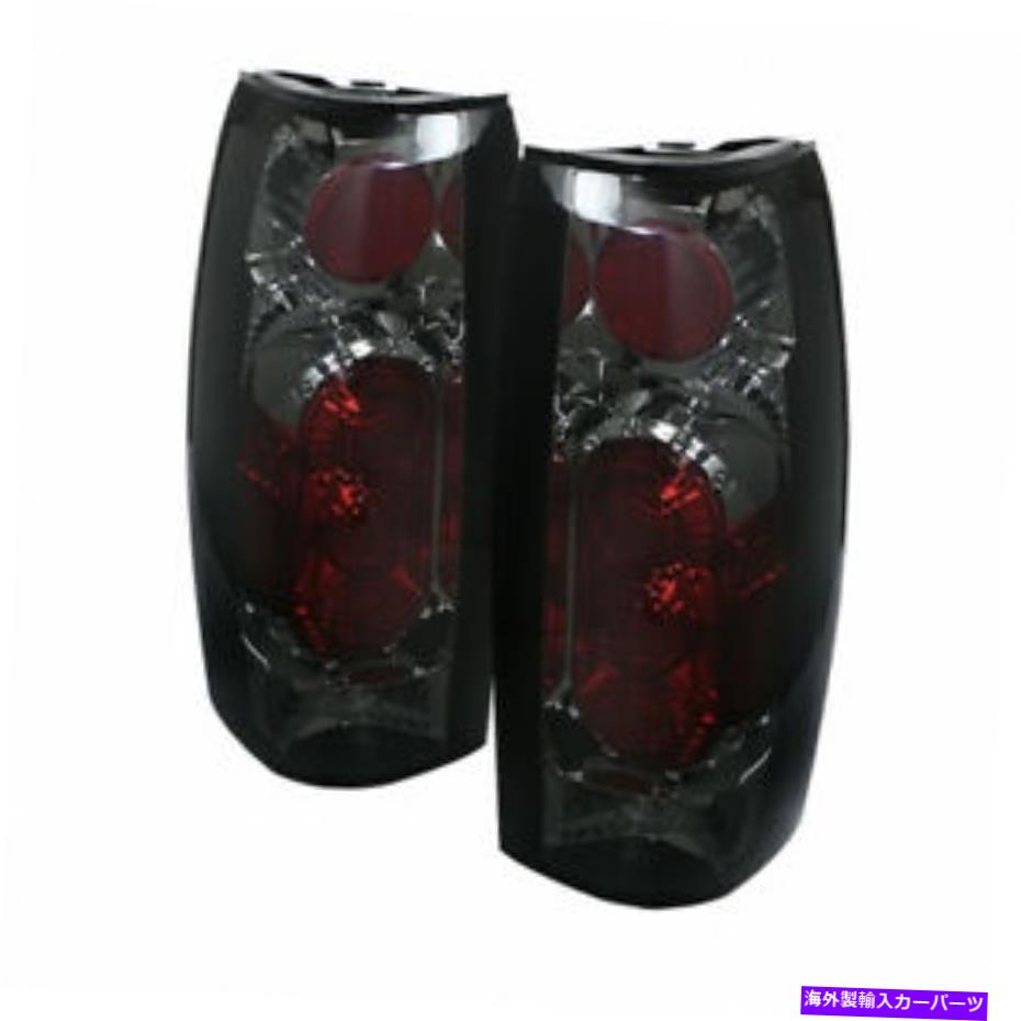 USテールライト GMC Jimmy 1992-1994 Euroスタイルのテールライト煙 Spyder For GMC Jimmy 1992-1994 Euro Style Tail Lights | Smoke【並行輸入品】