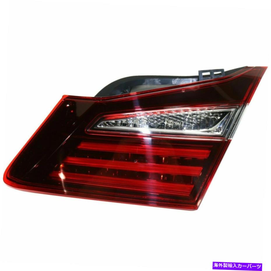 USテールライト 旅客サイドインナーテールライトアセンブリは2016-2017ホンダアコードHO2803109フィット Passenger Side Inner Tail Light Assembly Fits 2016-2017 Honda Accord HO2803109【並行輸入品】