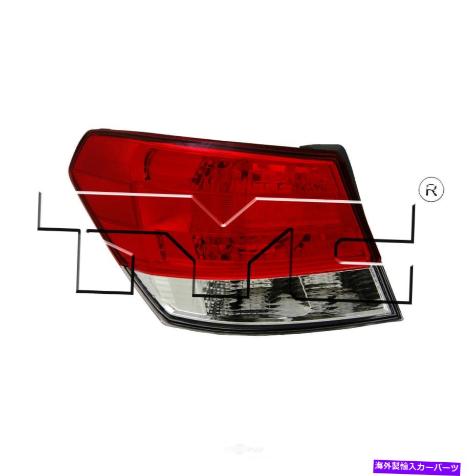 USテールライト テールライトアセンブリ - レギュラーTYC 11-6380-01 5~14フィット10-14レガシー Tail Light Assembly-Regular TYC 11-6380-01 fits 10-14 Subaru Legacy【並行輸入品】