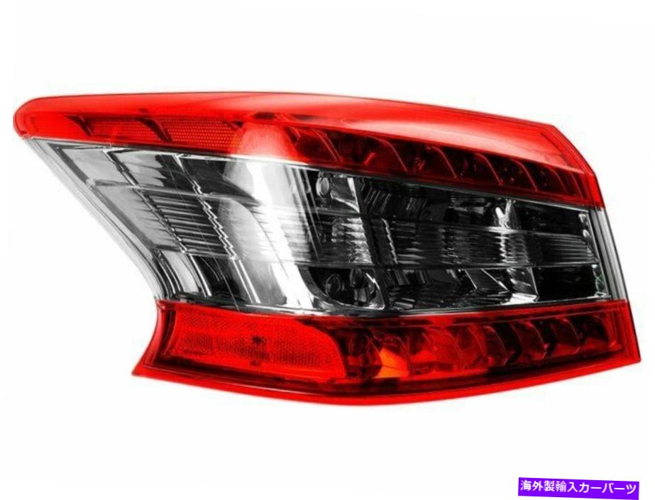 USテールライト 2013-2015日産セントラテールライトアセンブリの外側71516CJ 2014 For 2013-2015 Nissan Sentra Tail Light Assembly Left Outer 71516CJ 2014【並行輸入品】