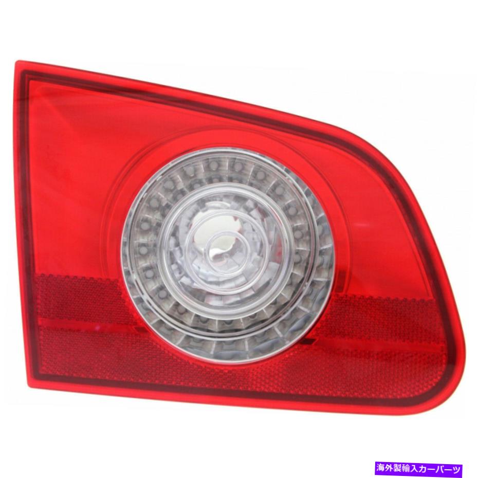 USテールライト フォームスワーゲンPassat Wagon 2007 08 09 09 09 2010年テールライトドライバ側リフトゲート For Volkswagen Passat Wagon 2007 08 09 2010 Tail Light Driver Side On Liftgate【並行輸入品】