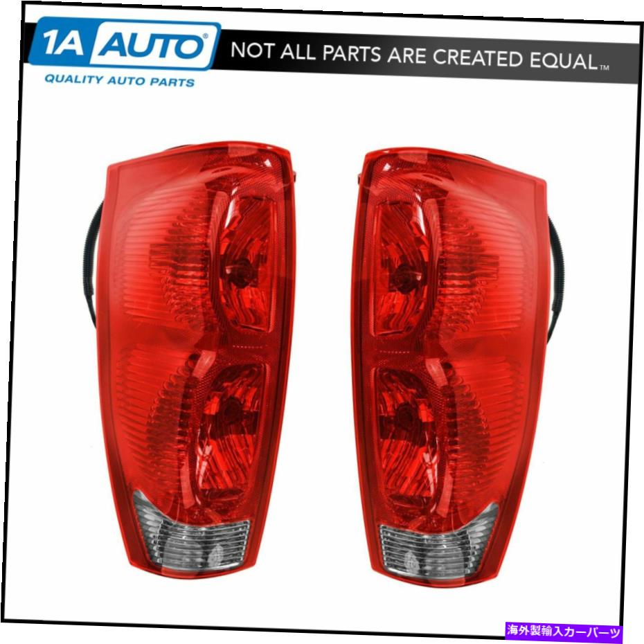 USテールライト 1AリアブレーキライトTaillight Taillampペアセット03-06 Chevy Avalanche 1A Rear Brake Light Taillight Taillamp Pair Set of 2 for 03-06 Chevy Avalanche【並行輸入品】