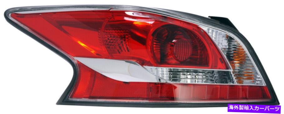 USテールライト テールライトアセンブリ左ドーマン1611715フィット14-15日産アルティマ Tail Light Assembly Left Dorman 1611715 fits 14-15 Nissan Altima【並行輸入品】