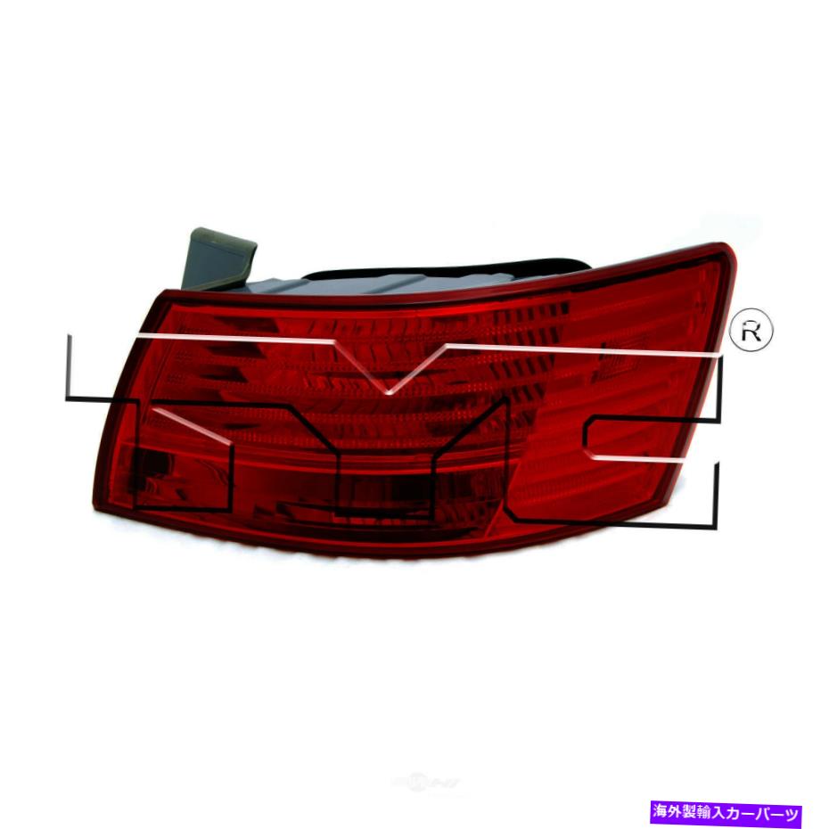 USテールライト テールライトアセンブリ - レギュラーTYC 11-6295-00フィット08-10 Hyundai Sonata Tail Light Assembly-Regular TYC 11-6295-00 fits 08-10 Hyundai Sonata【並行輸入品】