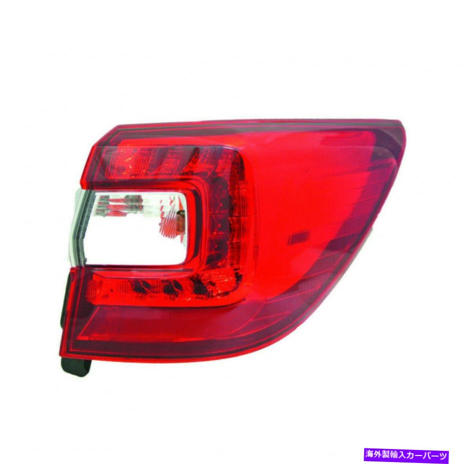 USテールライト Subaru Outback Taill Light 2015-2017 Passenter Side Bulbsに収まりましたSU2805106 Fits Subaru Outback Tail Light 2015-2017 Passenger Side Bulbs Included SU2805106【並行輸入品】
