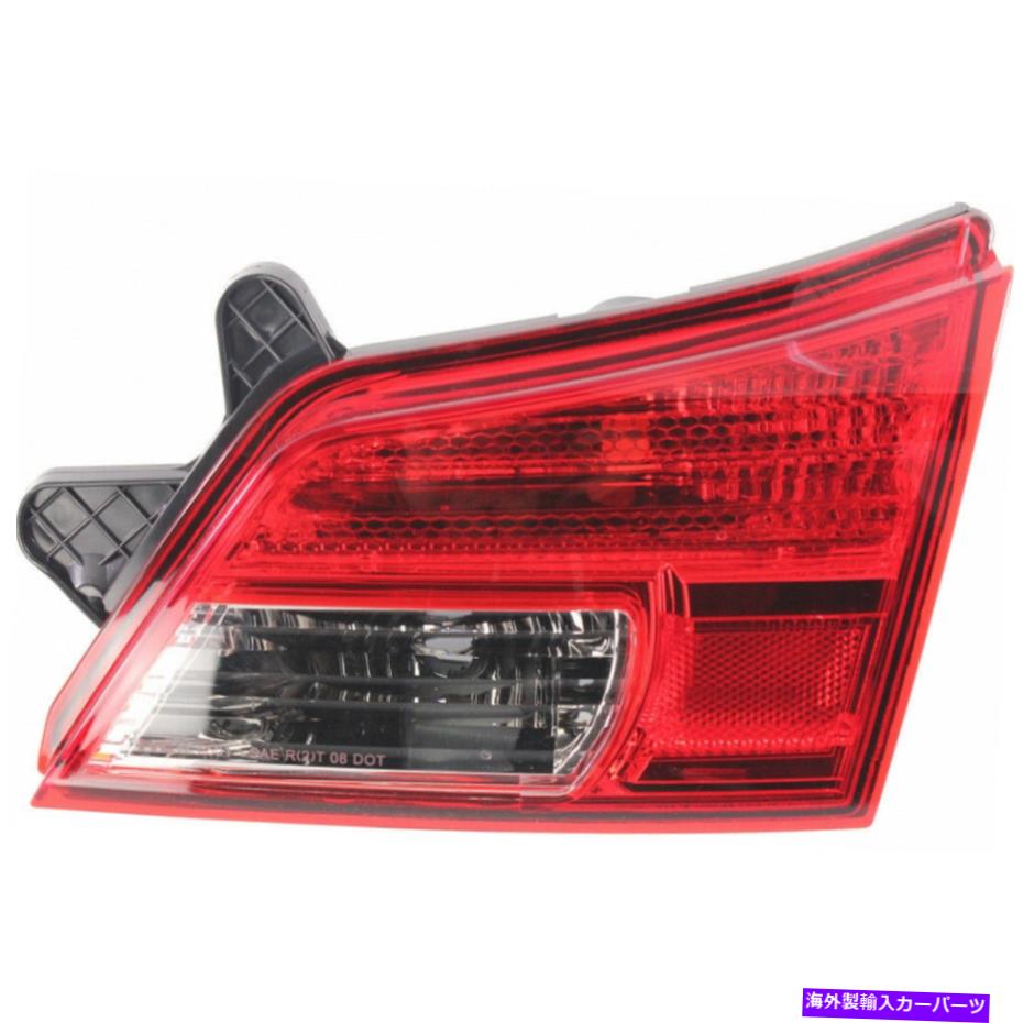 USテールライト Subaru Outback Tail Light 2010 11 12 13 2014内側の旅客サイドリアカパ Fits Subaru Outback Tail Light 2010 11 12 13 2014 Inner Passenger Side Rear CAPA【並行輸入品】