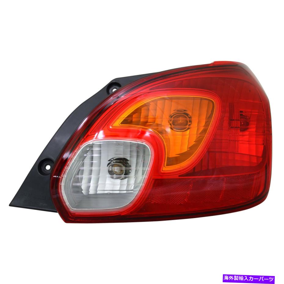 USテールライト テールライトアセンブリ - CAPA認証右TYCは14-15三菱ミラージュフィット Tail Light Assembly-Capa Certified Right TYC fits 14-15 Mitsubishi Mirage【並行輸入品】