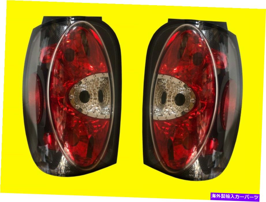 USテールライト フォードエクスプローラAltezzaテールライトペア1998-2001カーボンファイバースタイル Ford Explorer Altezza Tail Light Pair 1998-2001 Carbon fiber style【並行輸入品】