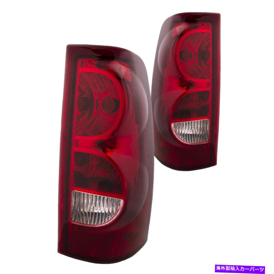 USテールライト テールライトペアフィット2003シボレーシルバード1500/2500シリーズフリートサイド Tail Lights Pair Fits 2003 Chevrolet Silverado 1500/2500 Series Fleetside【並行輸入品】