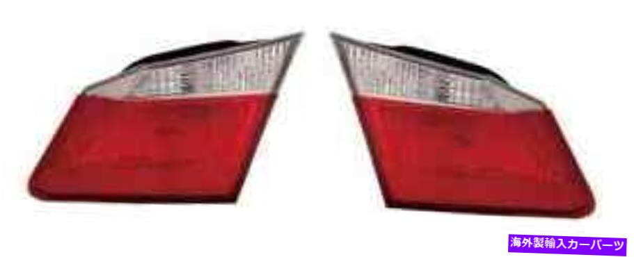 USテールライト 13 - 14 Honda Accord（LEDのない4ドアセダン）トランクTaillightペア 13 - 14 Honda Accord (4 Door Sedan Without LED) Trunk Taillight Pair Set Both【並行輸入品】