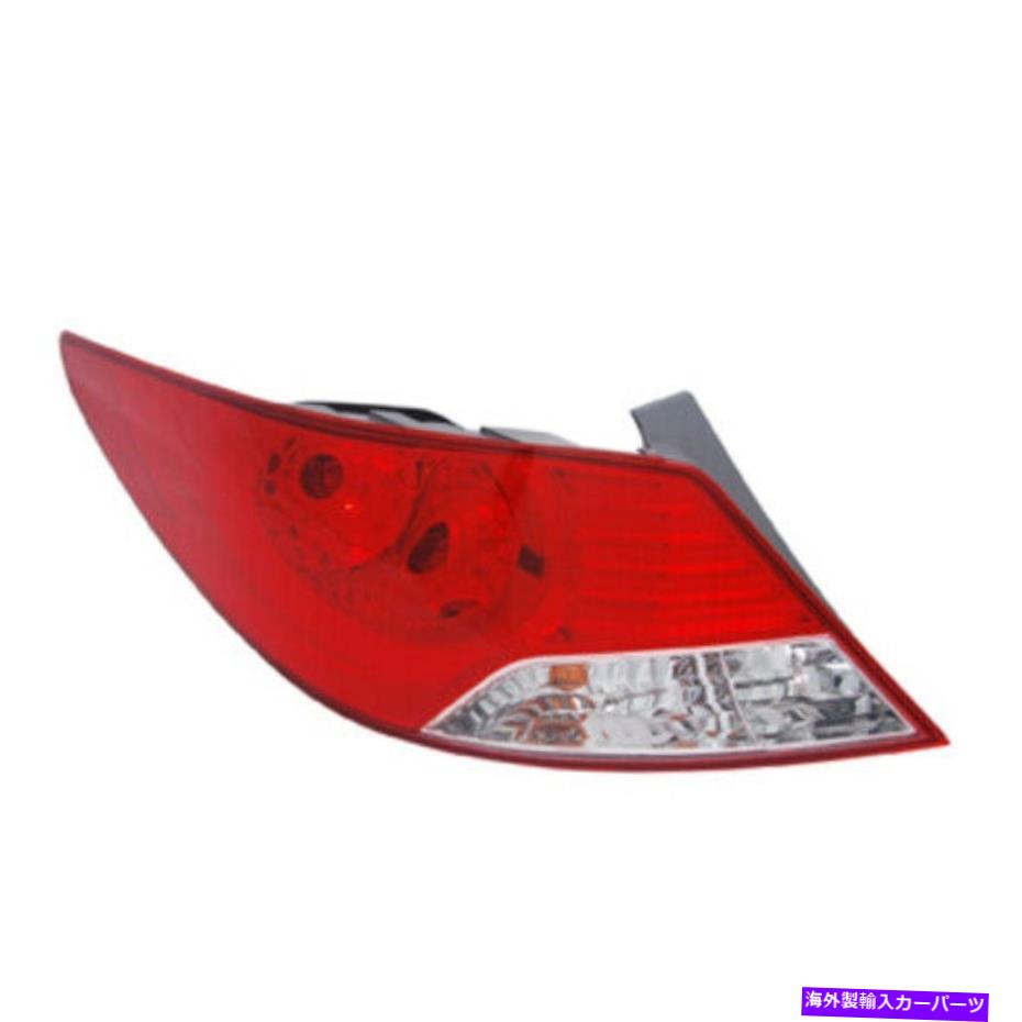 USテールライト 2012-2014 Hyundai Accent 2013 TYC 11-11941-00-9のための右テールライトアセンブリ Right Tail Light Assembly For 2012-2014 Hyundai Accent 2013 TYC 11-11941-00-9【並行輸入品】