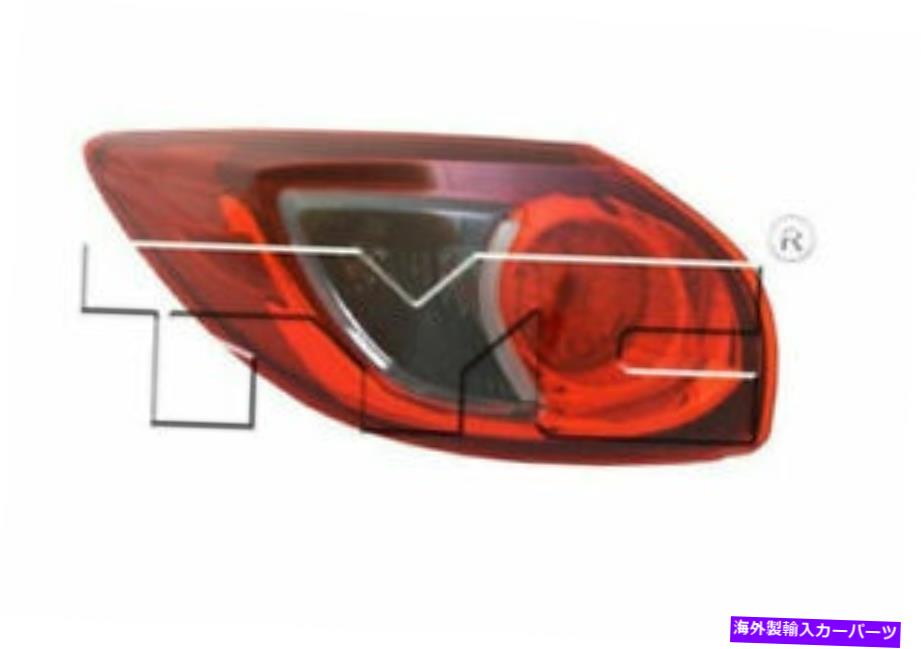 USテールライト Mazda CX-5 2013-2016モデルのためのTyc NSF左側のテールライトアッシー**高速船** TYC NSF Left Side Tail Light Assy for Mazda CX-5 2013-2016 Models **FAST SHIP**【並行輸入品】