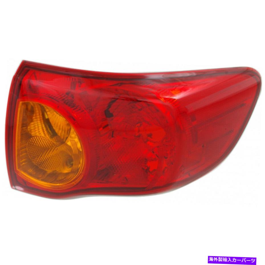 USテールライト トヨタカローラ09-10テールライトカーパの助手席側TO2805113 For Toyota Corolla 09-10 Tail Light CAPA Passenger Side TO2805113【並行輸入品】
