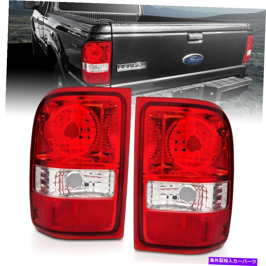 USテールライト Anzo USA 211182テールライトアセンブリは01-11 Rangerに収まります Anzo USA 211182 Tail Light Assembly Fits 01-11 Ranger【並行輸入品】