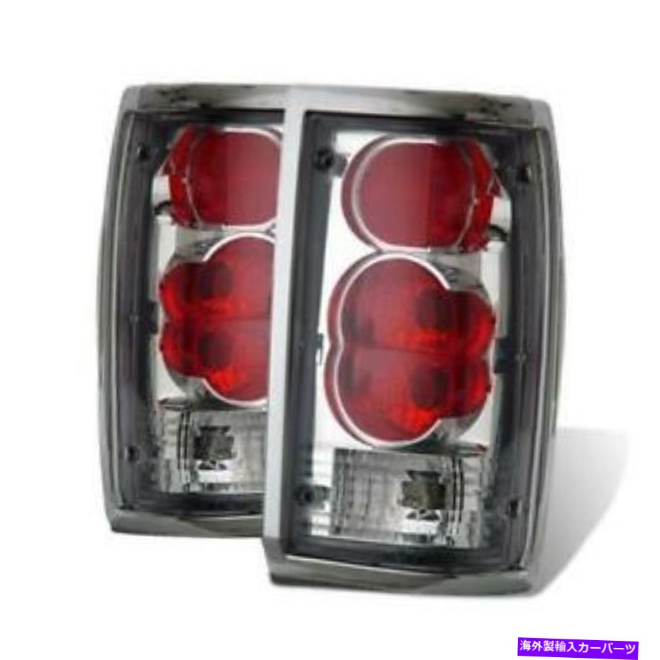 USテールライト CGマツダB2000 86-93テールライトクロム CG Mazda B2000 86-93 Tail Light Chrome【並行輸入品】