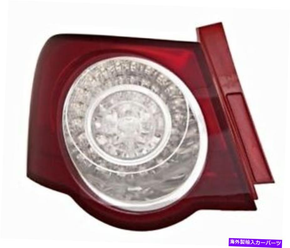 USテールライト Depo LEDの外側の右テールライトリアランプはVW Passat B6 3C2 2005-2010 DEPO LED Outer RIGHT Tail Light Rear Lamp Fits VW Passat B6 3C2 2005-2010【並行輸入品】