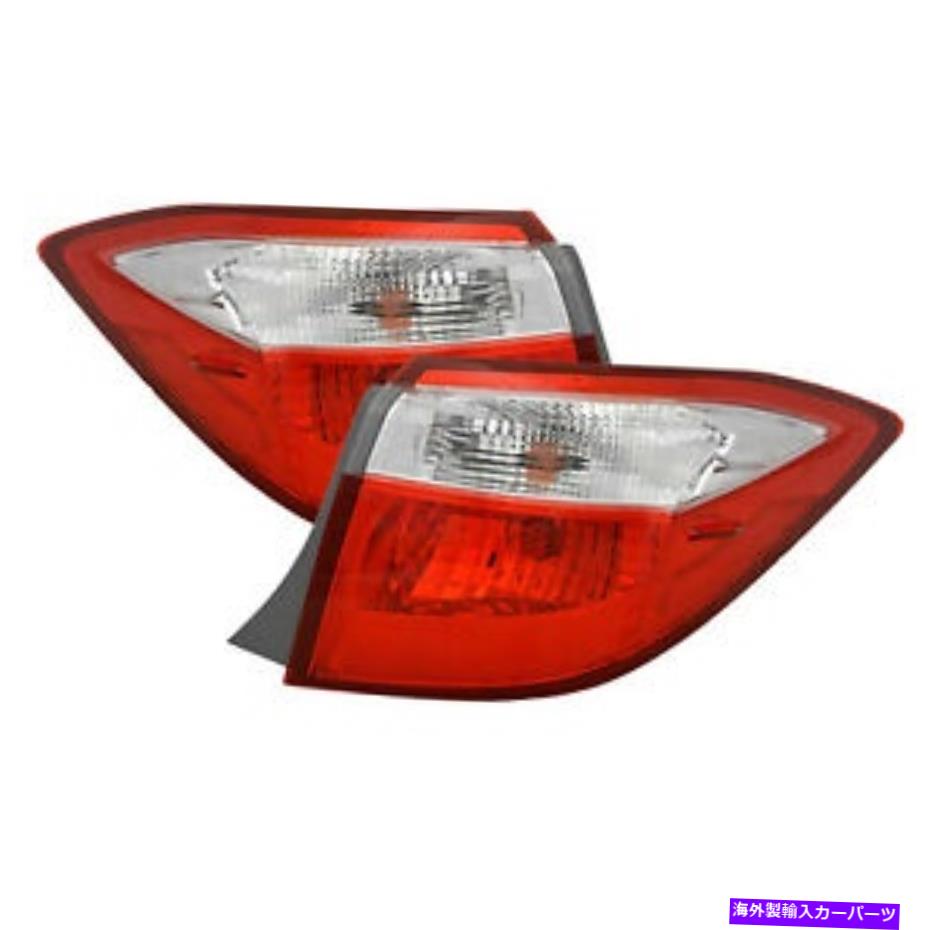 USテールライト テールライトセット右乗客左ドライバーペア2014-2016トヨタカローラフィット Tail Lights Set Right Passenger Left Driver Pair Fits 2014-2016 Toyota Corolla【並行輸入品】
