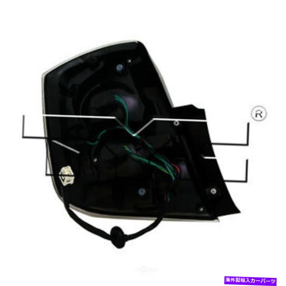 USテールライト テールライトアセンブリ - 通常の右TYC 11-6387-00フィット10-12日産セントラ Tail Light Assembly-Regular Right TYC 11-6387-00 fits 10-12 Nissan Sentra【並行輸入品】