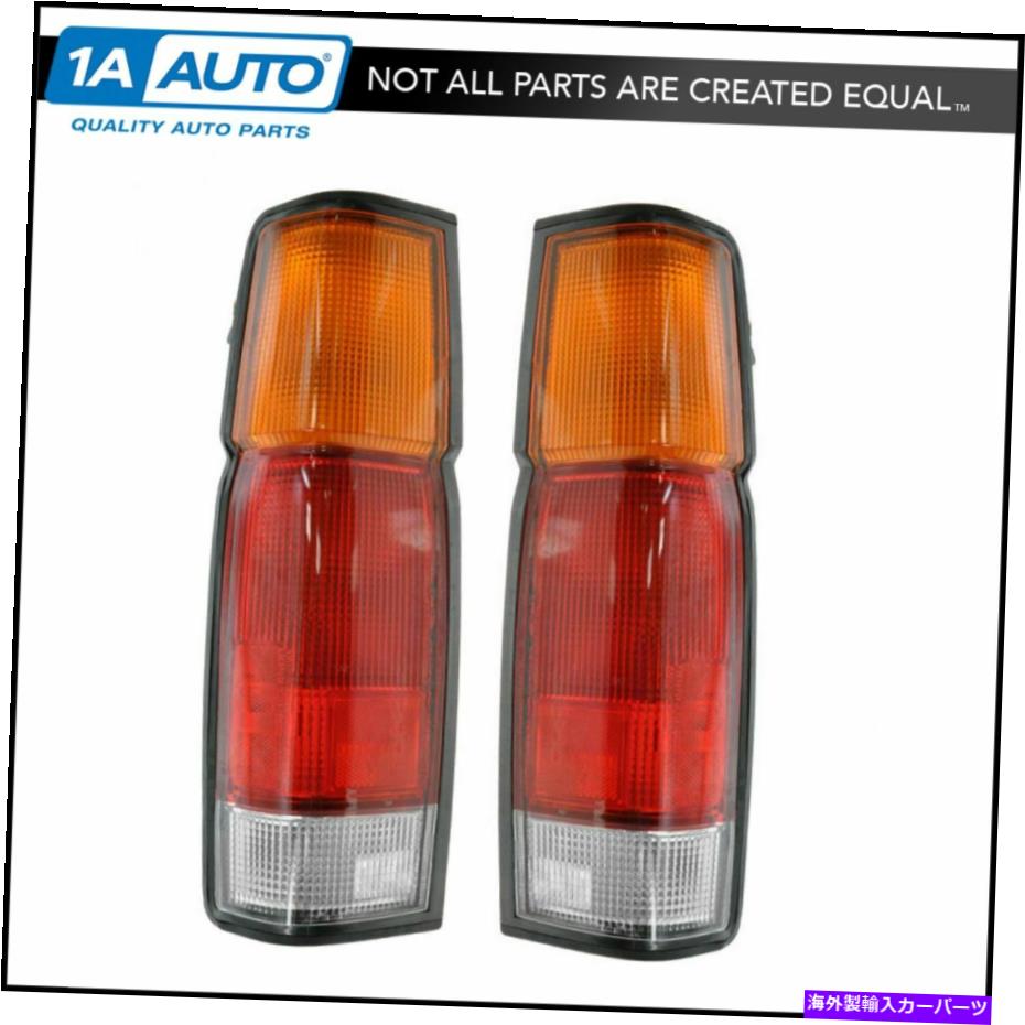USテールライト リアテールライトタヤランプブレーキライト左右ペア86-97 D21ピックアップ Rear Taillights Taillamps Brake Light Left & Right Pair Set for 86-97 D21 Pickup【並行輸入品】
