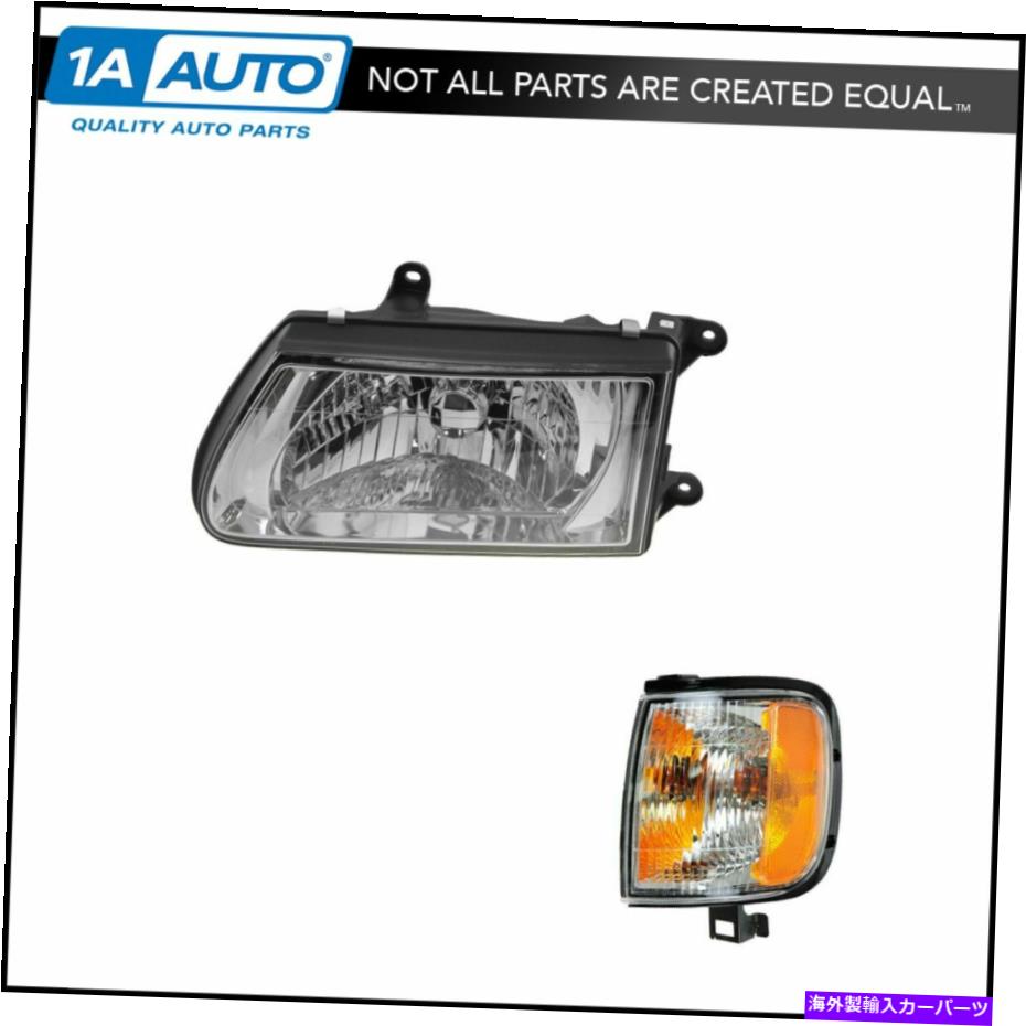 USテールライト ヘッドライトコーナーライトランプキットLHドライバ側00-02イスツ・ロデオ Headlight Corner Light Lamp Kit LH Driver Side for 00-02 Isuzu Rodeo【並行輸入品】