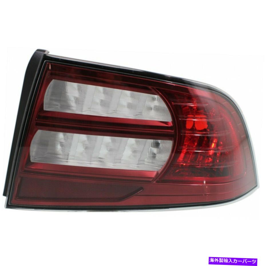 USテールライト Acura Tl Tear Light 2007 2008旅客サイドベースモデルw / o球根Capa For Acura TL Tail Light 2007 2008 Passenger Side Base Model w/o Bulbs CAPA【並行輸入品】