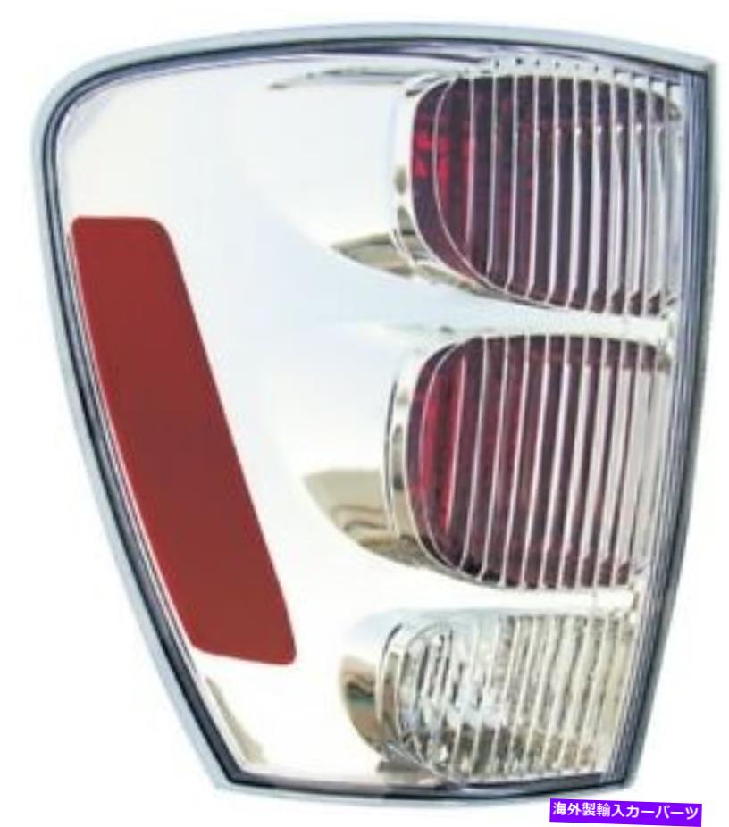 USテールライト FITS 2005-2007シボレーエクノックスドライバー左リアテールライトアセンブリ FITS 2005-2007 CHEVROLET EQUINOX DRIVER LEFT REAR TAIL LIGHT ASSEMBLY【並行輸入品】