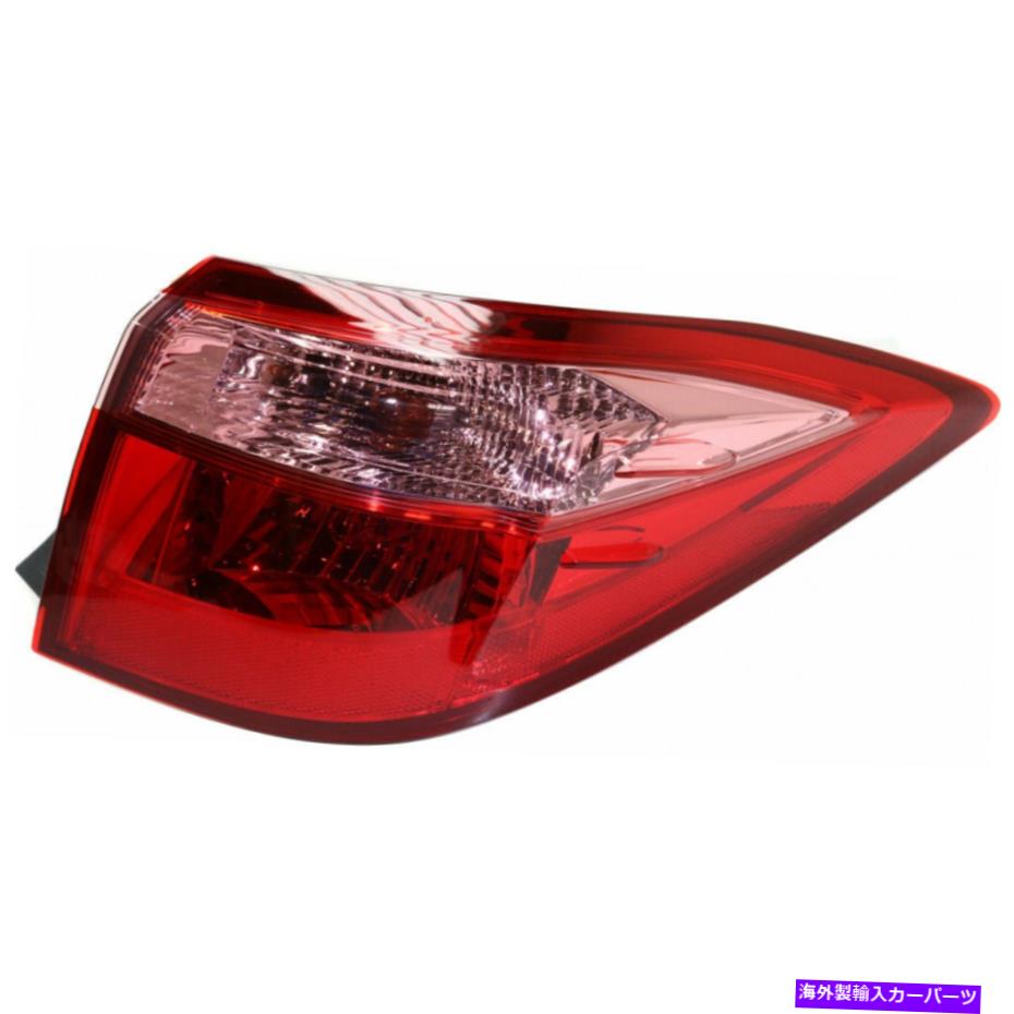 USテールライト トヨタカローラ外側テールライト2017-2019助手席側CE / L / LE / LEエコ用 For Toyota Corolla Outer Tail Light 2017-2019 Passenger Side CE/L/LE/LE Eco【並行輸入品】 35,688円