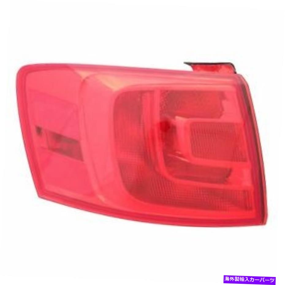 USテールライト 11-16フォルクスワーゲンジェット（W / O FOG）のためのテールライト後部バックランプ Tail Light Rear Back Lamp for 11-16 Volkswagen Jetta (w/o Fog) Driver Left【並行輸入品】
