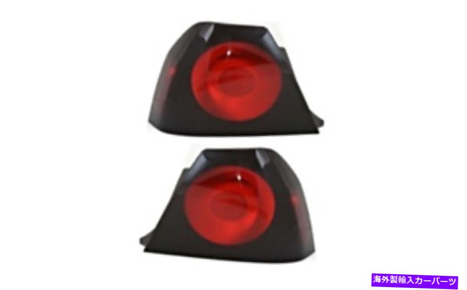 USテールライト フィット04-05 Chev Impala Tail Lamp / Light Outer Carter Macket右右右下 Fits 04-05 Chev Impala Tail Lamp / Light Outer Quarter Mounted Right & Left Set【並行輸入品】