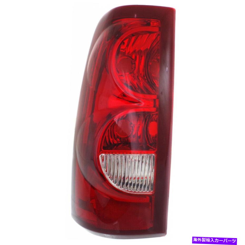 USテールライト GM2800161フィット2003 Chevy Silverado 1500フリートドライバーサイドテールライトドット GM2800161 Fits 2003 Chevy Silverado 1500 Fleetside Driver Side Tail Light DOT【並行輸入品】