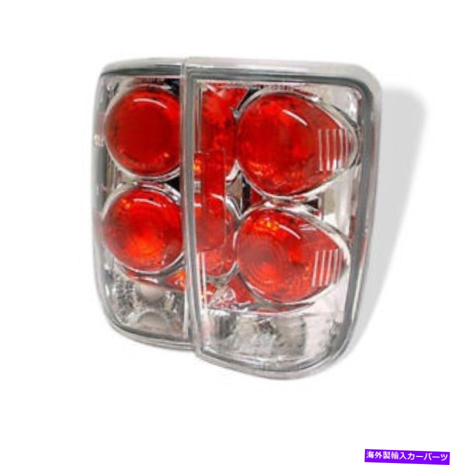 USテールライト スパイダー - 選択モデルシボレーブレザー/ GMCジミークロムユーロスタイルテールライト Spyder -Select Models Chevy Blazer / GMC Jimmy Chrome Euro Style Tail Lights【並行輸入品】