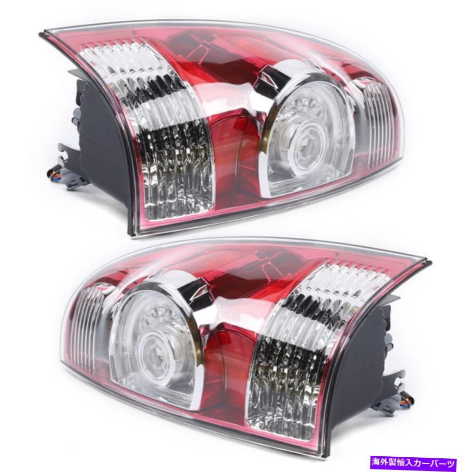 USテールライト Toyota Tacoma 2005-2015のための2個のテールライト赤レンズペアのテールブレーキランプL＆R 2PCS Tail Light Red Lens Pair Tail Brake Lamps L& R For Toyota Tacoma 2005-2015【並行輸入品】