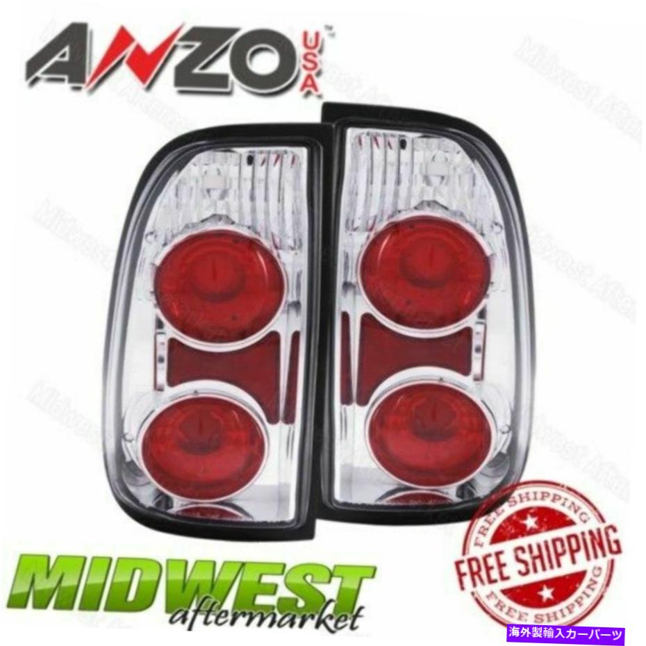 USテールライト Anzo Altezza Chrome Tail Lightsは2000-2006トヨタツンドラに合っています Anzo Altezza Chrome Tail Lights Fits 2000-2006 Toyota Tundra【並行輸入品】