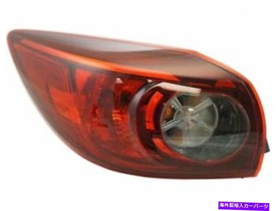 USテールライト Mazda 3 2014 2017 2017 2017のための左外側テールライトアセンブリR632QT Left Outer Tail Light Assembly R632QT for Mazda 3 2014 2015 2016 2017 2018【並行輸入品】