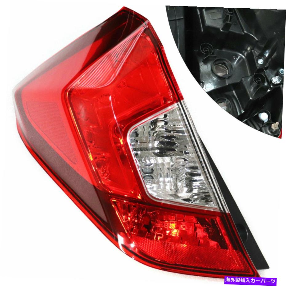 USテールライト 2015-2019ホンダフィット左ドライバーサイドリアテールライト1.5L 1497CC Fit For 2015-2019 Honda Fit Left Driver Side Rear Tail Light 1.5L 1497CC【並行輸入品】 36,627円