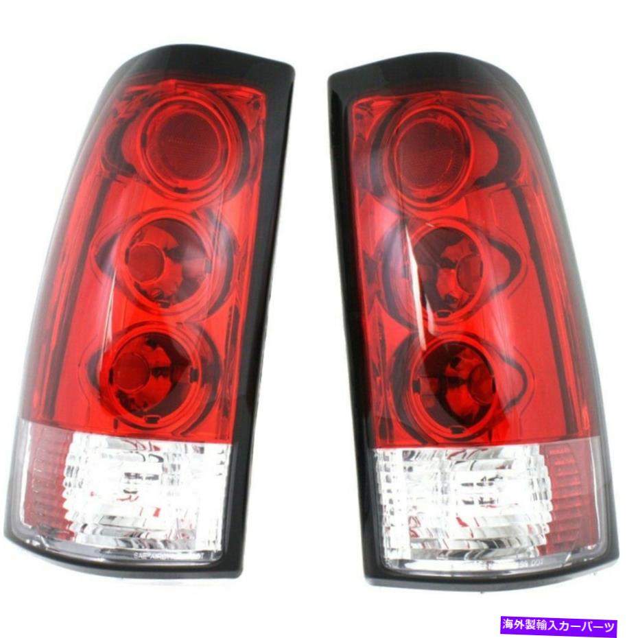 USテールライト ペアテールライトランプシーボーLH＆RH Silverado 1500の左右2桁セット Pair Tail Lights Lamps Set of 2 Left-and-Right for Chevy LH & RH Silverado 1500【並行輸入品】
