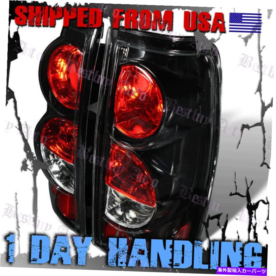 USテールライト 01-06シボレーSilverado 2500 HD Altezzaテールライト - グロースブラック/クリア For 01-06 Chevrolet Silverado 2500 HD Altezza Tail Light -Glossy Black / Clear【並行輸入品】