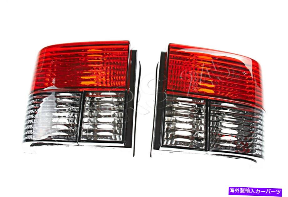 USテールライト VW Eurovan T4 1991-02リアテールライト！クリスタル - 煙 VW EUROVAN T4 1991-02 Rear Tail Lights! CRYSTAL - SMOKE【並行輸入品】
