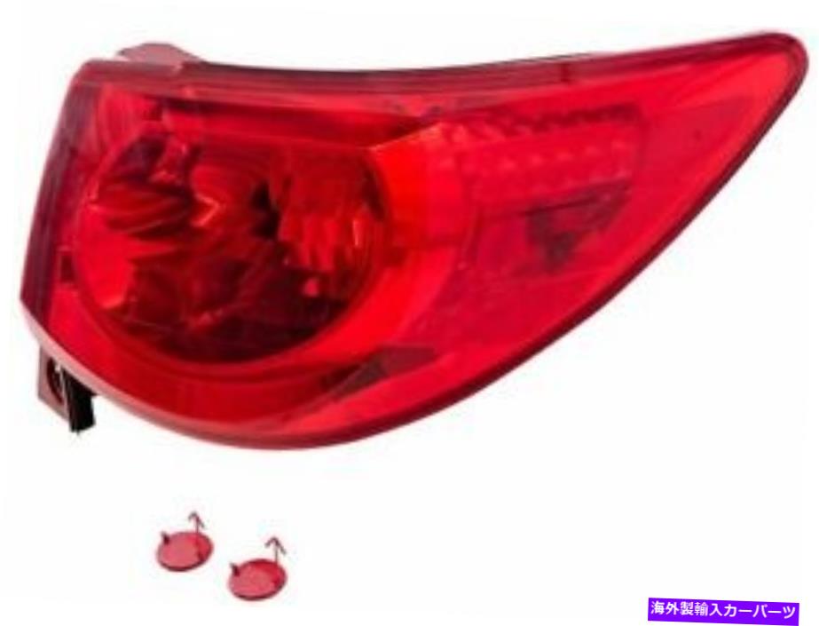 USテールライト Chevy Traverse 2009 2011 2012用右テールライトアセンブリブルック4HBK81 Right Tail Light Assembly Brock 4HBK81 for Chevy Traverse 2009 2010 2011 2012【並行輸入品】