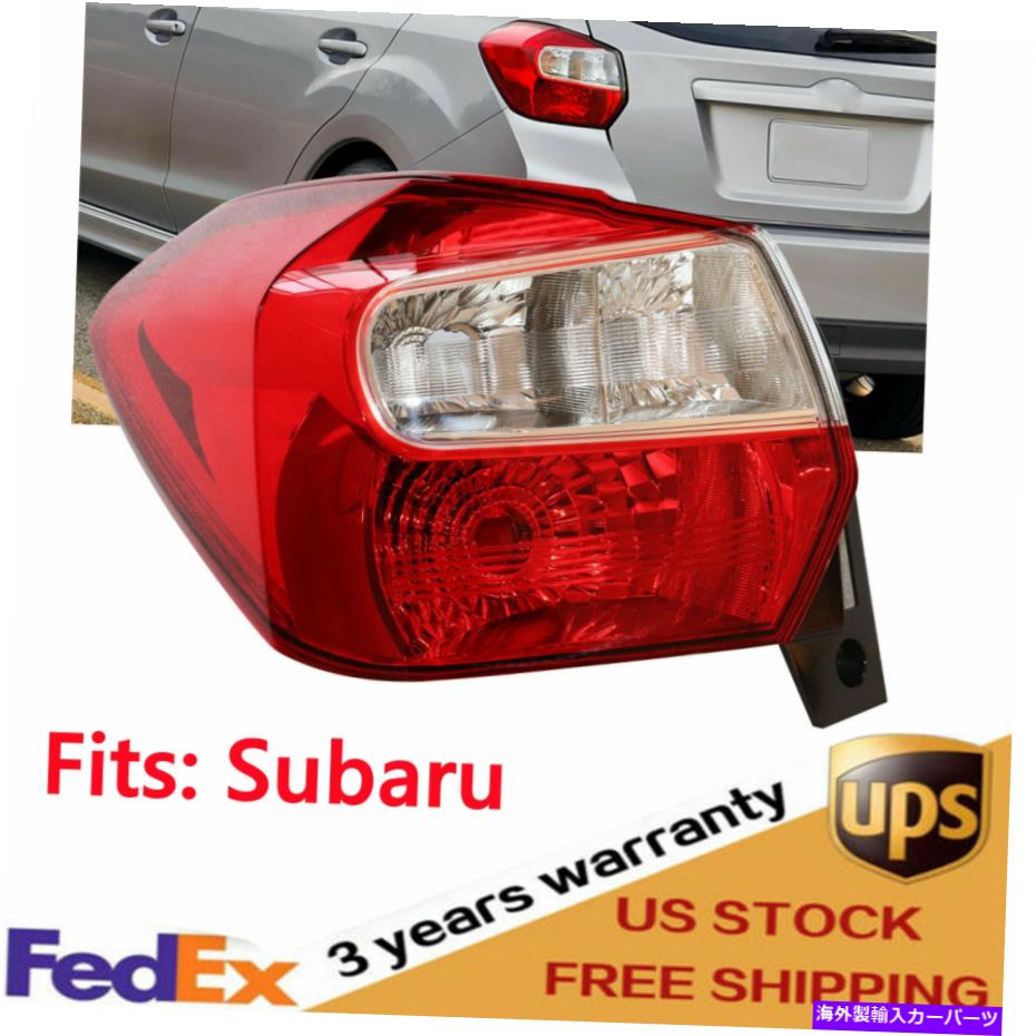 USテールライト Subaru Imperza 2013-2015のためのテールライト、クロスストッキング2012-2016左サイドリアランプ Tail Light For Subaru Impreza 2013-2015, Crosstrek 2012-2016 Left Side Rear Lamp【並行輸入品】