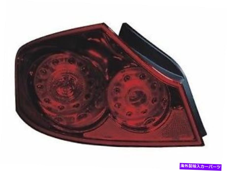 USテールライト 2009年 - 2013年運転者側Infiniti G37リアテールライトアセンブリの交換 for 2009 - 2013 driver side Infiniti G37 Rear Tail Light Assembly Replacement【並行輸入品】