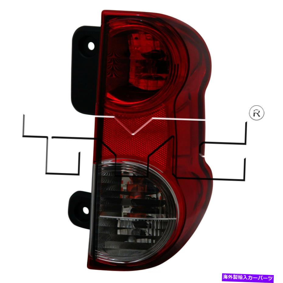 USテールライト テールライトアセンブリ - CAPA認証右TYCフィット13-18日産NV200 Tail Light Assembly-Capa Certified Right TYC fits 13-18 Nissan NV200【並行輸入品】