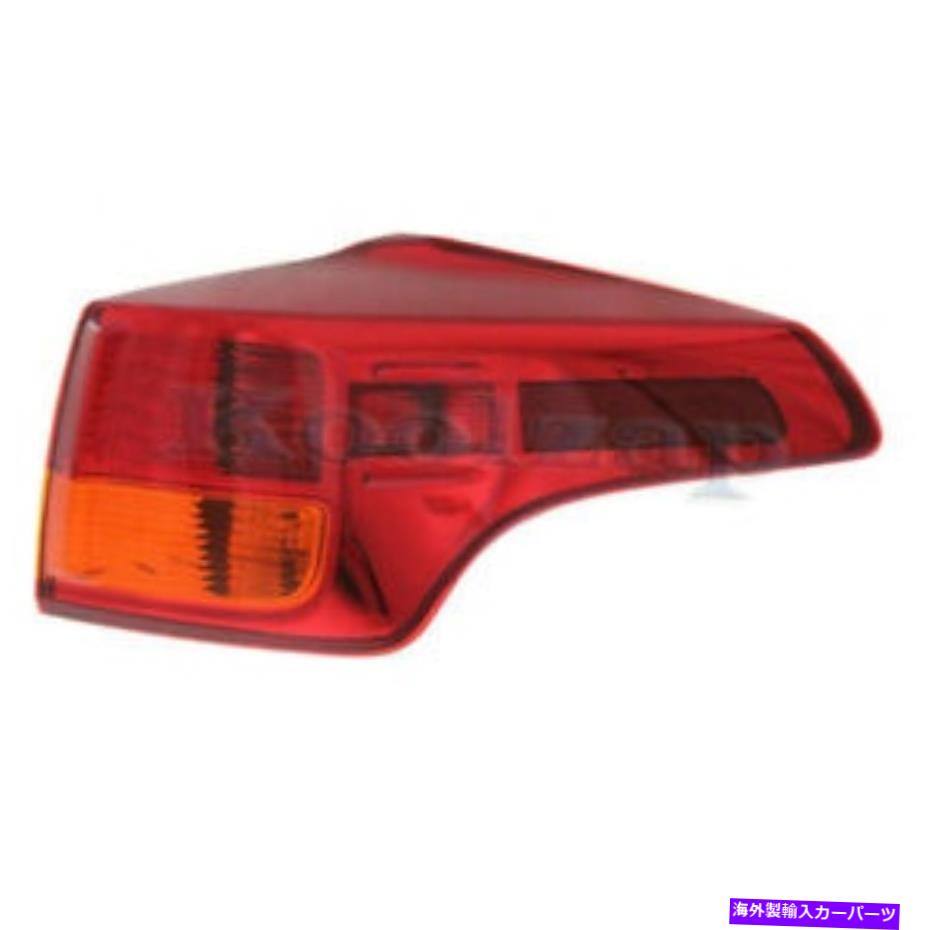 USテールライト 13-15 RAV4外側Taillight Taillampリアブレーキライトランプw /電球右側 For 13-15 RAV4 Outer Taillight Taillamp Rear Brake Light Lamp w/Bulb Right Side【並行輸入品】