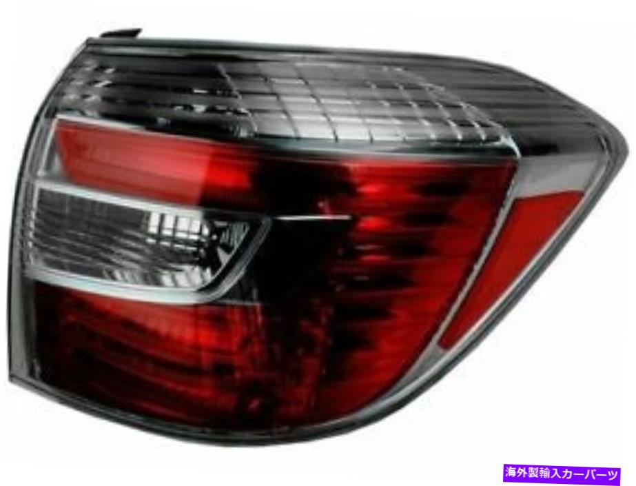 USテールライト 08-10トヨタハイランダハイブリッドFD48M4のための右テールライトアセンブリ Right Tail Light Assembly For 08-10 Toyota Highlander Hybrid FD48M4【並行輸入品】