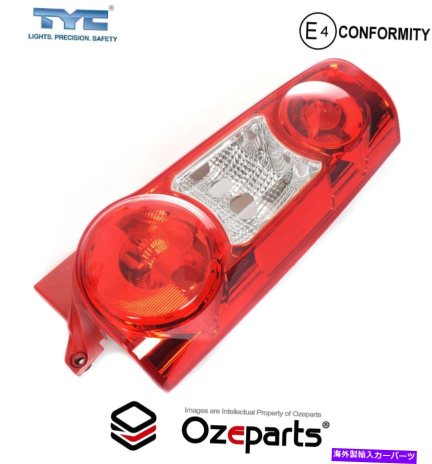 USテールライト Peugeot Partner Van 2008~2012非着色レッドのRh RHS右テールライトランプ RH RHS Right Tail Light Lamp For Peugeot Partner Van 2008~2012 Non Tinted Red【並行輸入品】