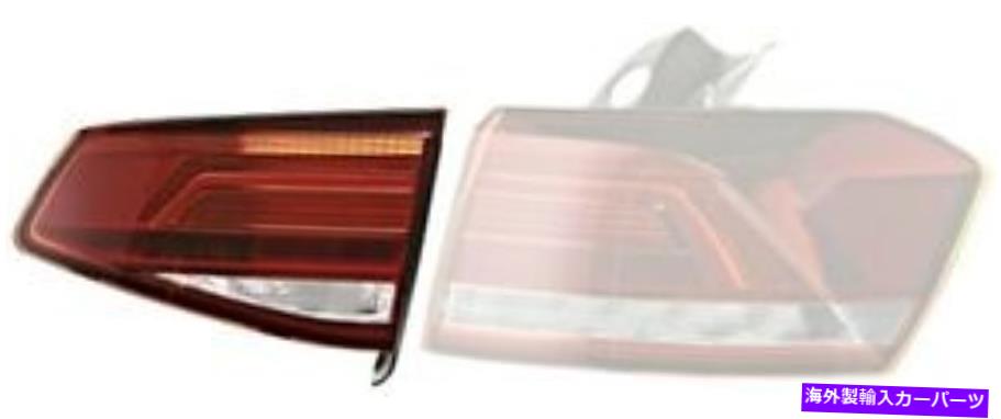 USテールライト HELLA LEDテールライトリアランプ左フィットVW Passat B8 Wagon 2014- HELLA LED Tail Light Rear Lamp Left Fits VW Passat B8 Wagon 2014-【並行輸入品】