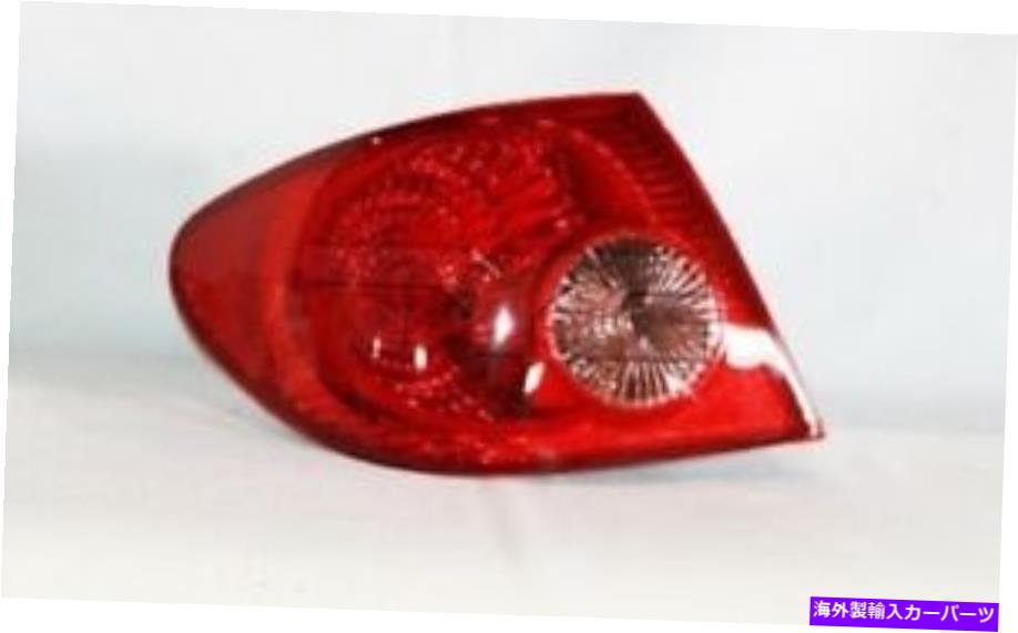 USテールライト テールライトアセンブリ - CAPA認定TYC 11-5704-90-9フィット05-08トヨタカローラ Tail Light Assembly-Capa Certified TYC 11-5704-90-9 fits 05-08 Toyota Corolla【並行輸入品】