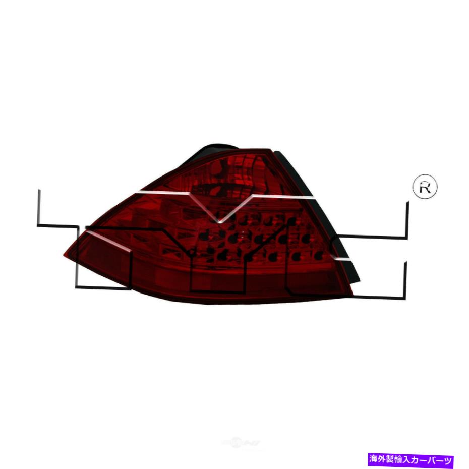 USテールライト テールライトアセンブリ - レギュラーTYC 11-6177-01フィット06-07ホンダアコード Tail Light Assembly-Regular TYC 11-6177-01 fits 06-07 Honda Accord【並行輸入品】