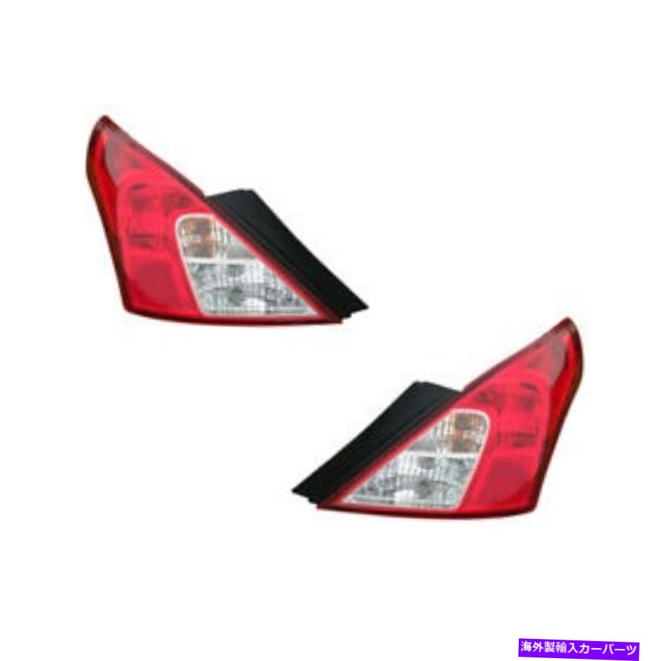 USテールライト テールライトリアバックランプペアセット12-15日産逆セダン左右 Tail Lights Rear Back Lamps Pair Set for 12-15 Nissan Versa Sedan Left & Right【並行輸入品】