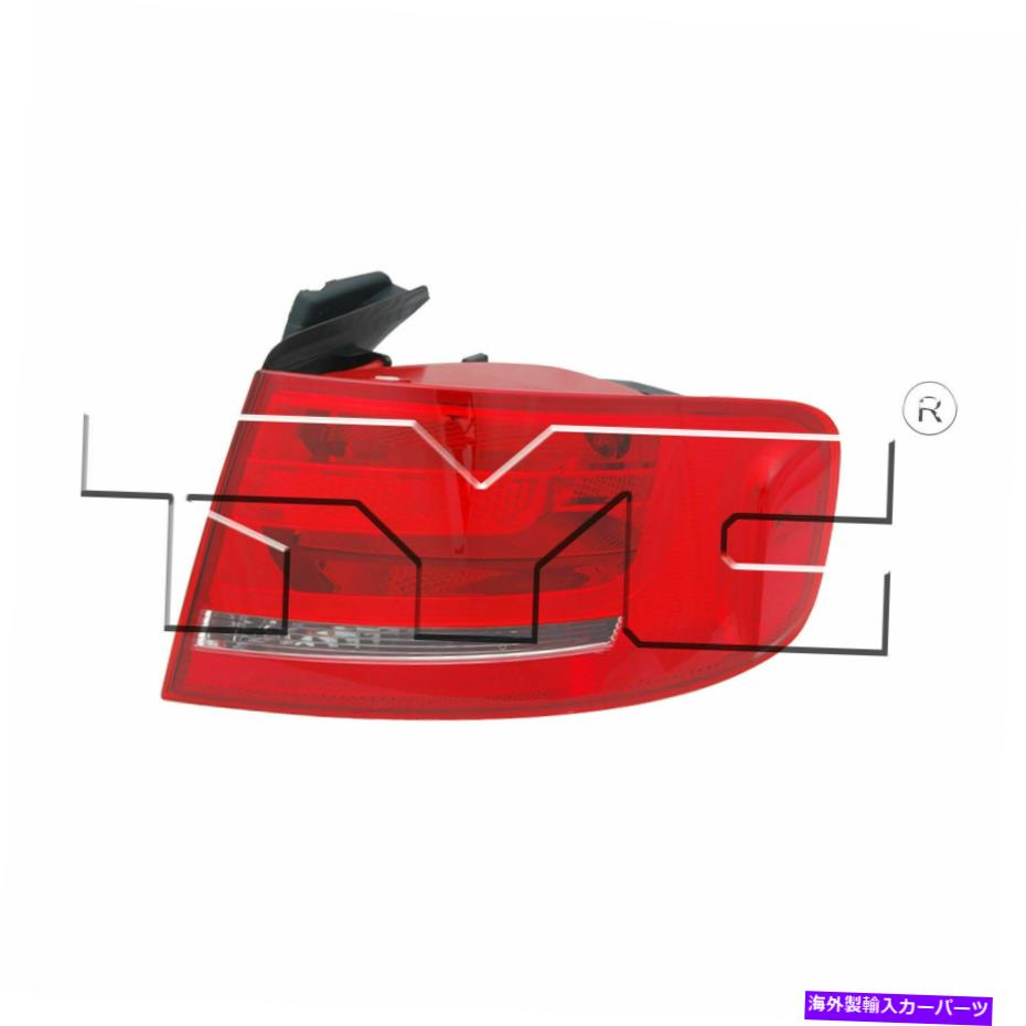 USテールライト TYC 11-6320-00テールライトアセンブリ用09 AUDI A4 A4 QUATTRO TYC 11-6320-00 Tail Light Assembly For 09 Audi A4 A4 Quattro【並行輸入品】